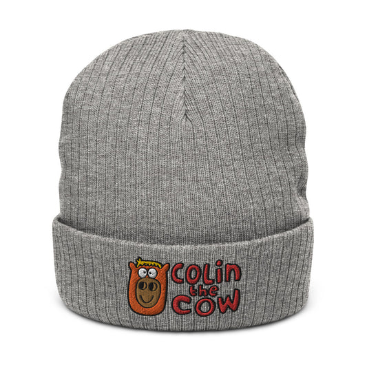 Colin's Logo - Recycled cuffed beanie