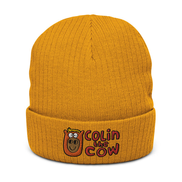 Colin's Logo - Recycled cuffed beanie