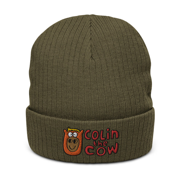 Colin's Logo - Recycled cuffed beanie