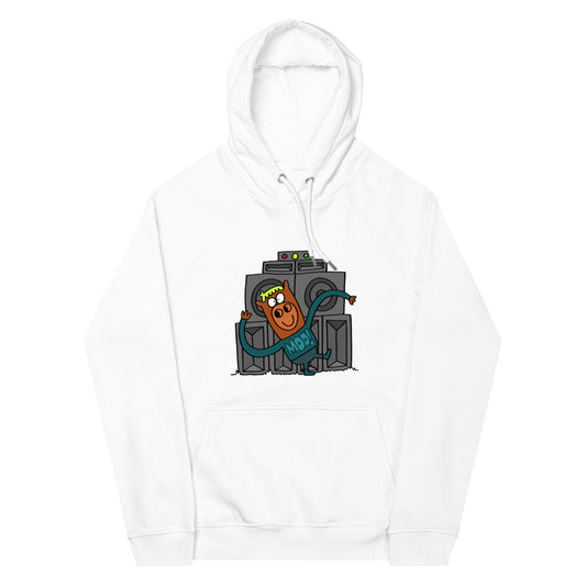 Wobble Dancing - Unisex eco raglan hoodie