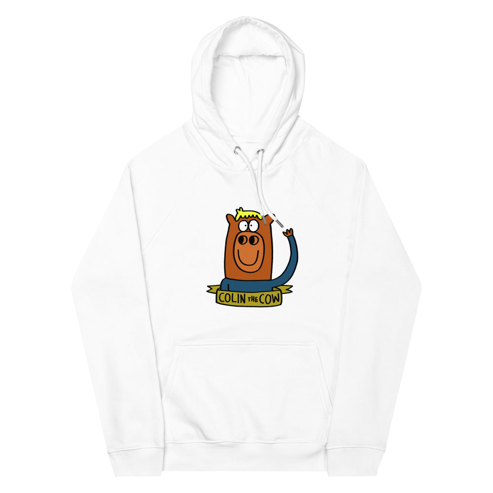 Colin Waving - Unisex eco raglan hoodie