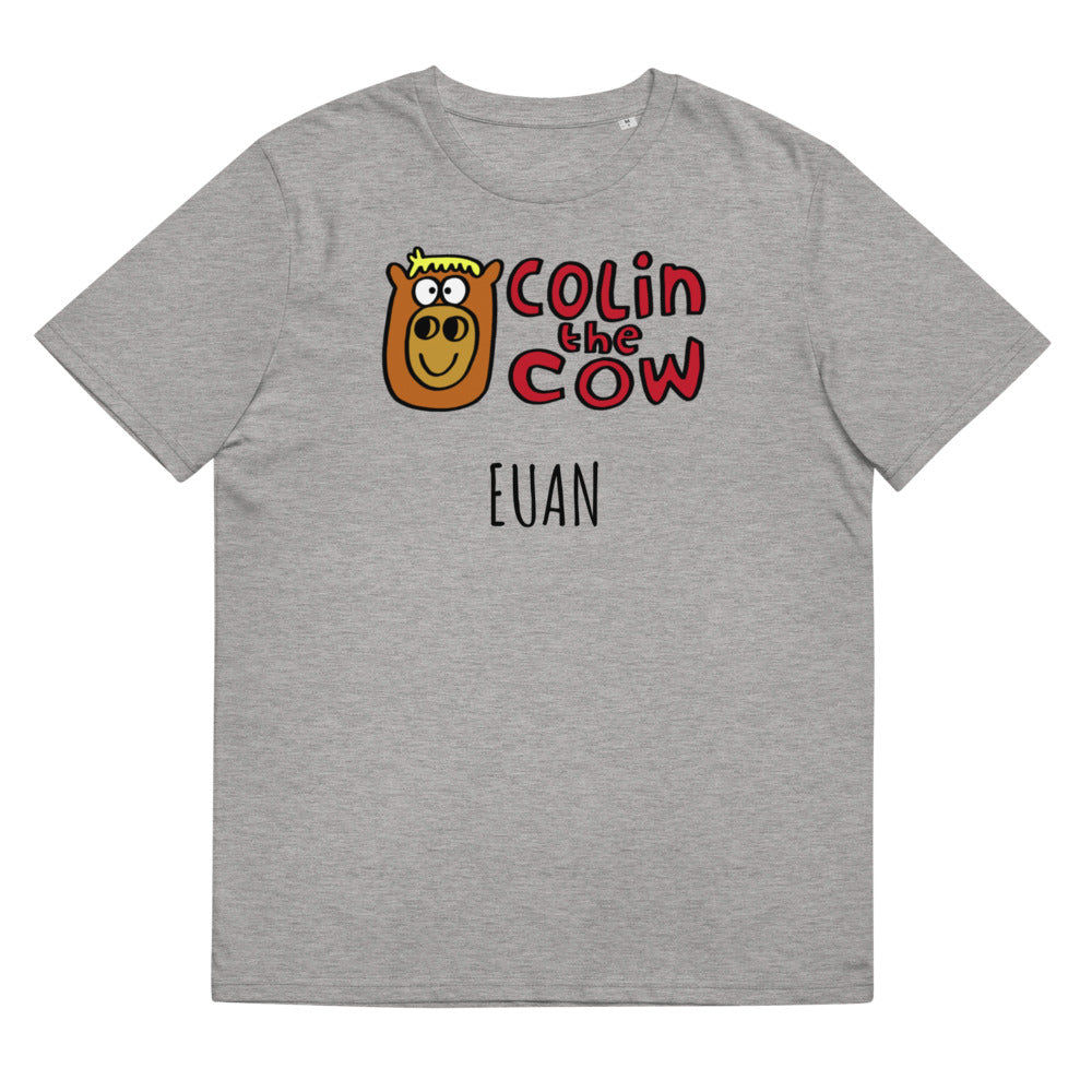 Colin's Logo - Personalised unisex organic cotton t-shirt