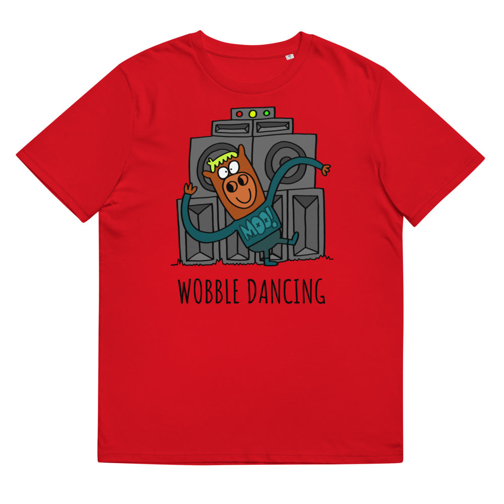 Wobble Dancing - Personalised unisex organic cotton t-shirt