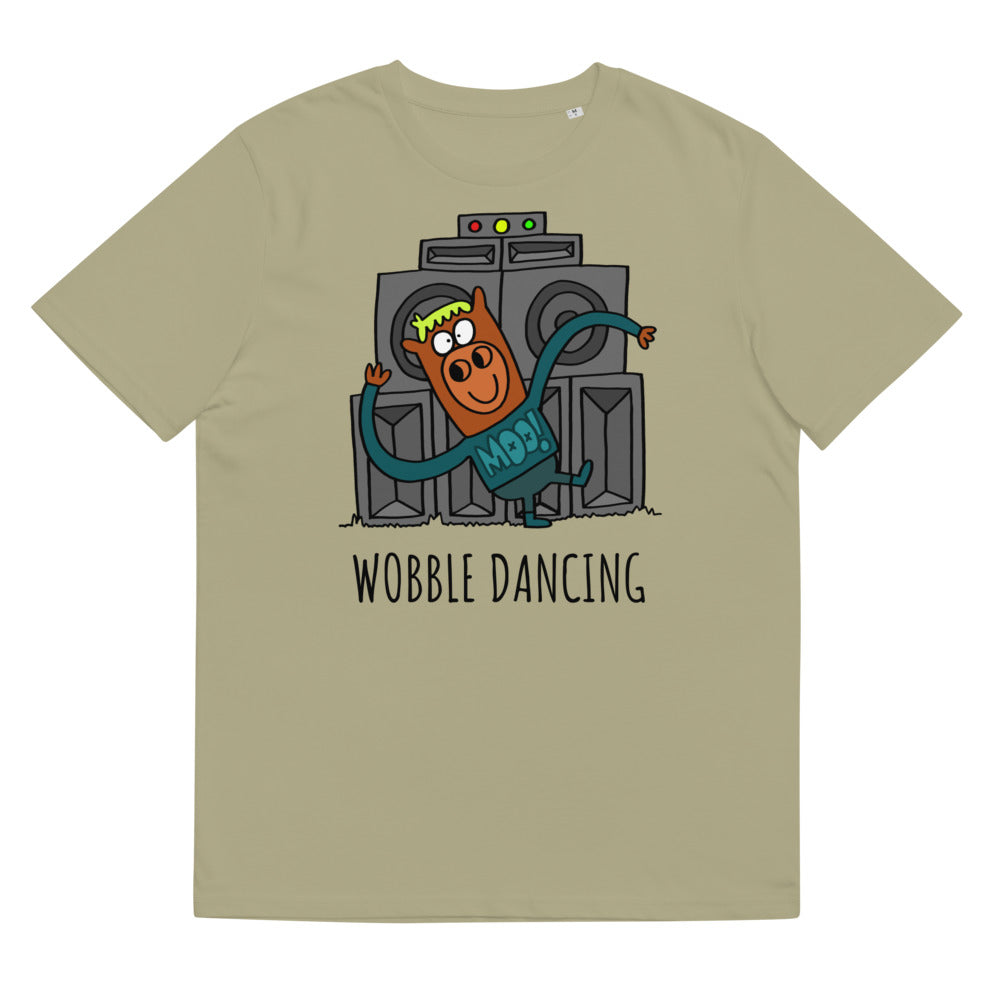 Wobble Dancing - Personalised unisex organic cotton t-shirt