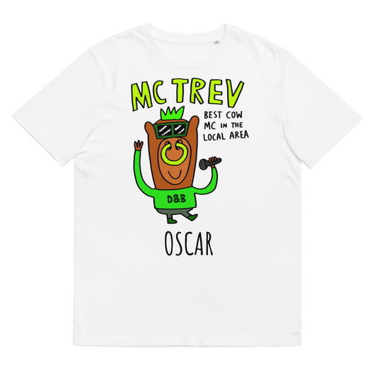 MC Trev - Personalised unisex organic cotton t-shirt