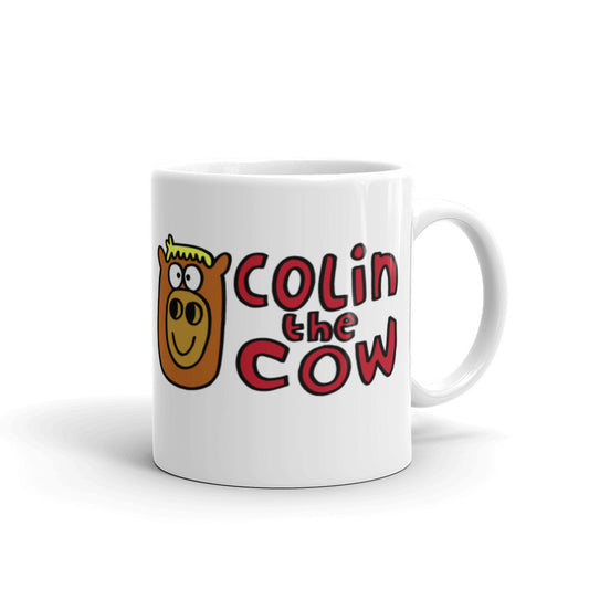 Colin's Logo - White glossy mug