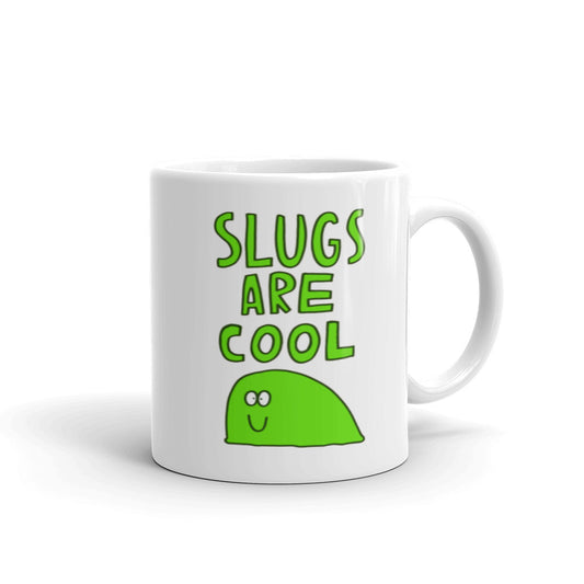 Dave the Slug - White glossy mug